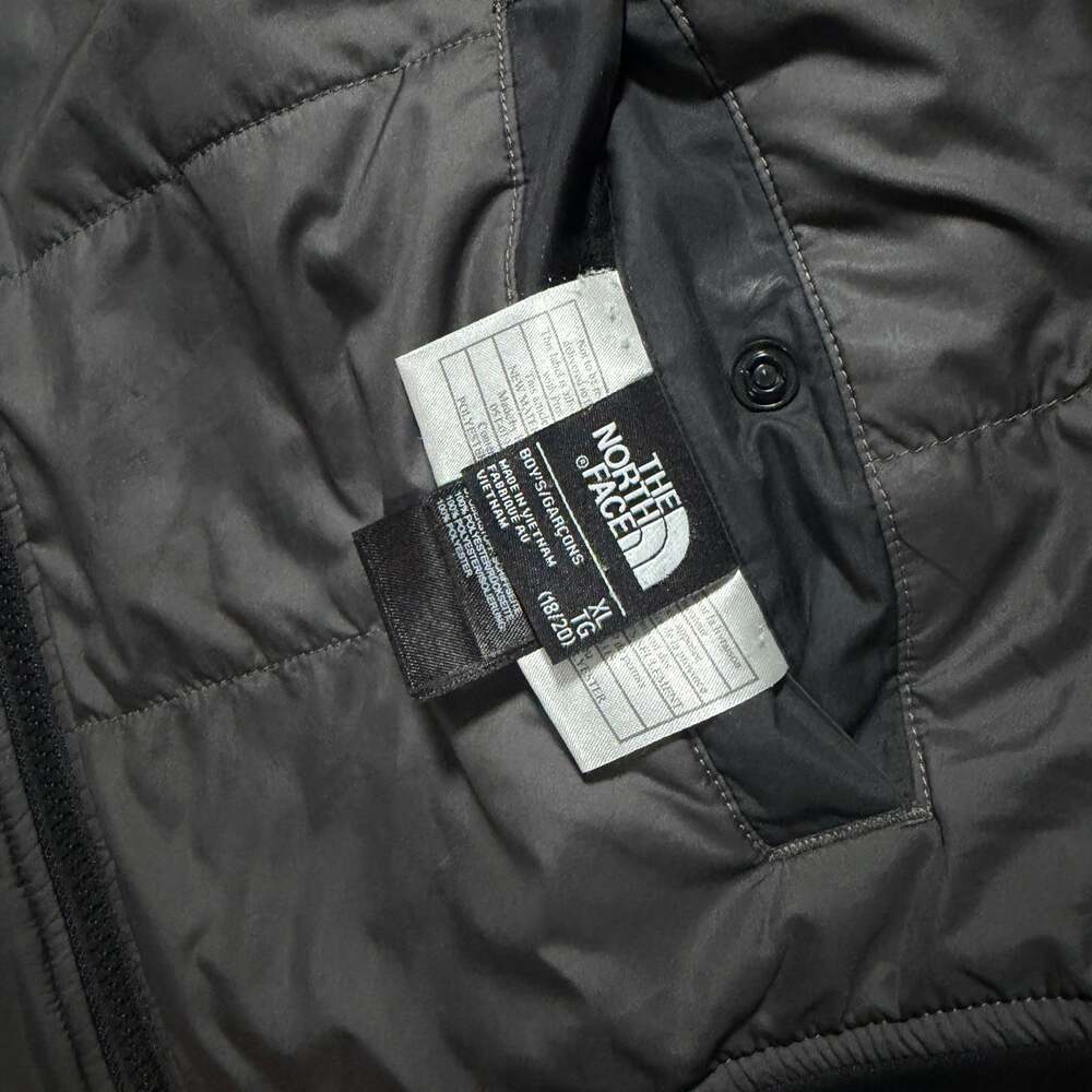 The North Face Boy’s Reversible Hooded Jacket - XL (18/20) Black/Gray Gorpcore - Picture 3 of 8